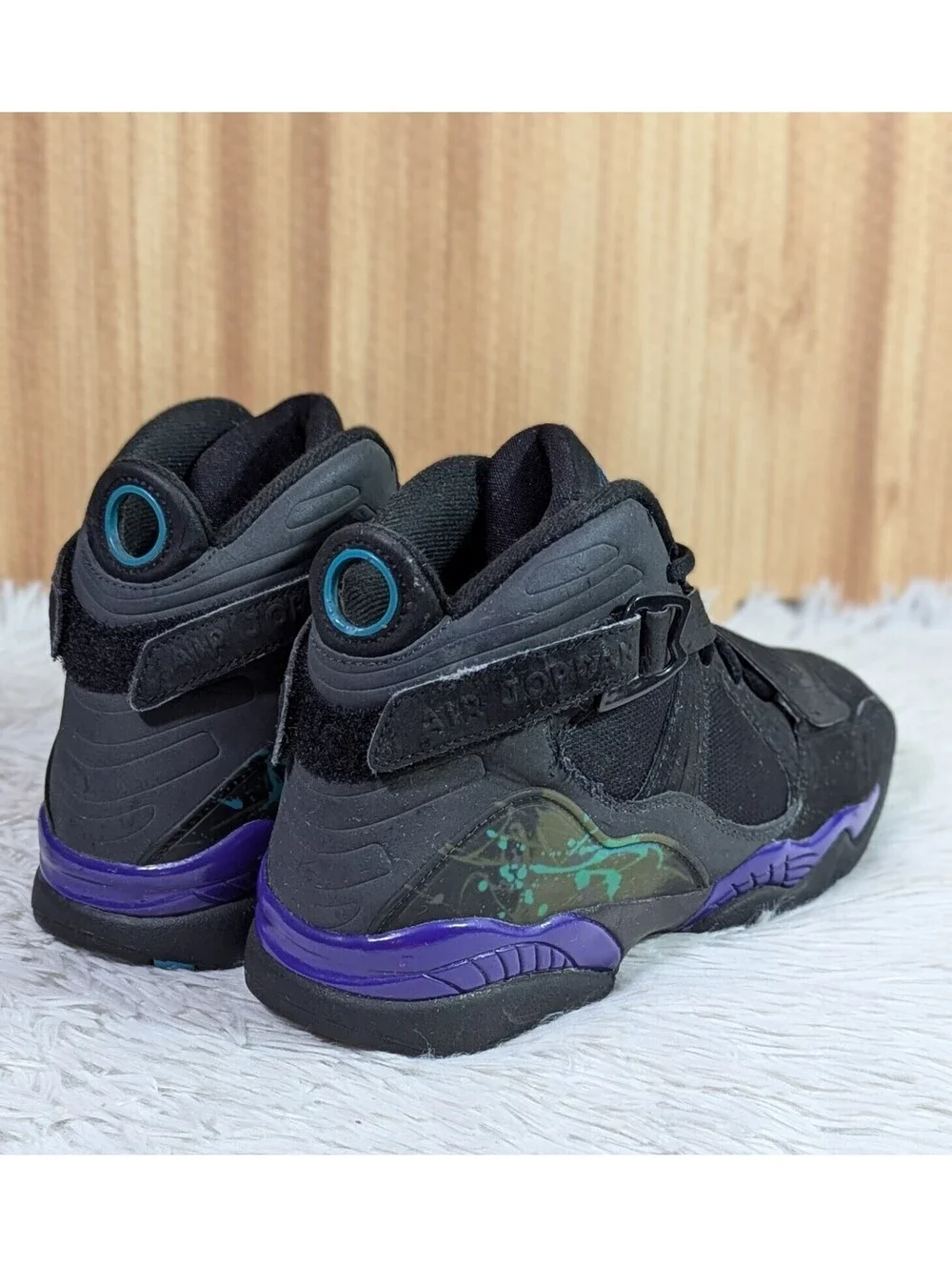 Size 6 - Air Jordan 8.0 Aqua - 467807-009